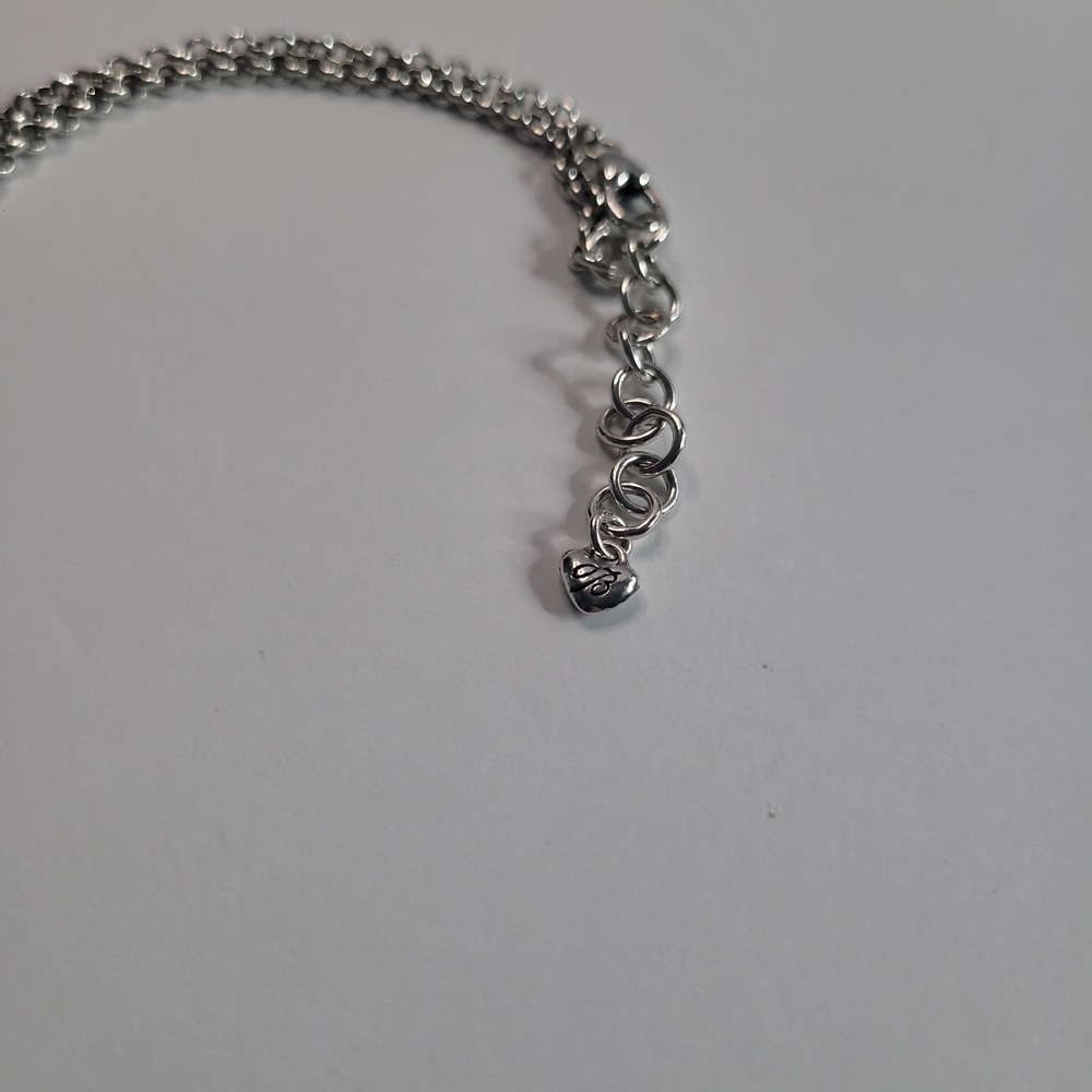 Brighton Silver Plated Interlocking Open Heart Pendant Necklace - Picture 11 of 13